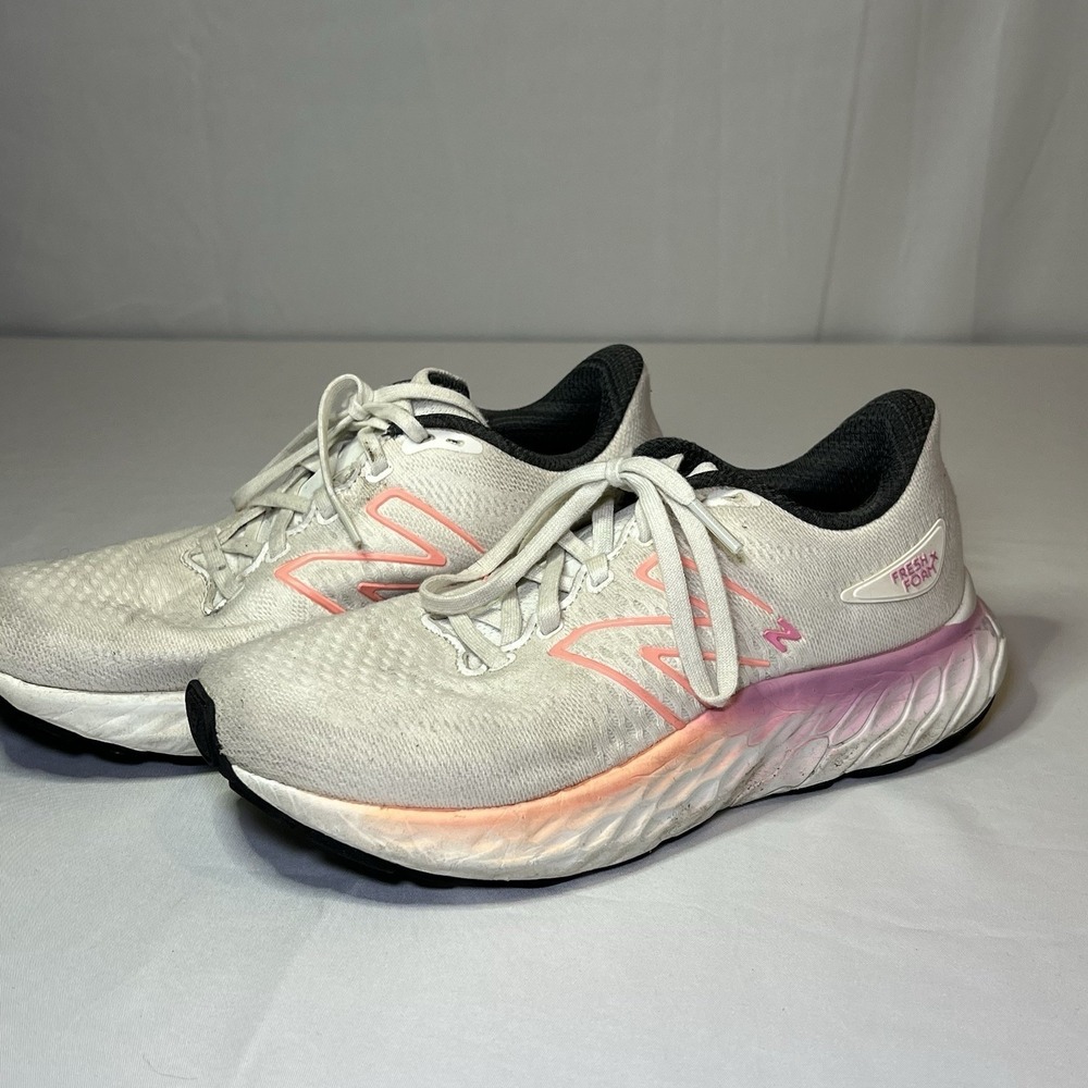 New Balance W 7.5 Unisex FF‎ X EVOZ V3 WEVOZRP3 Pink Running Shoes Sneakers M 6